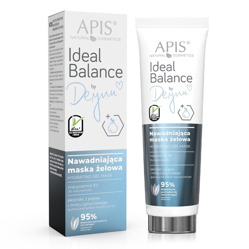 Apis Ideal Balance by Deynn Hydrating Gel Mask for Oily Acne Skin 100ml