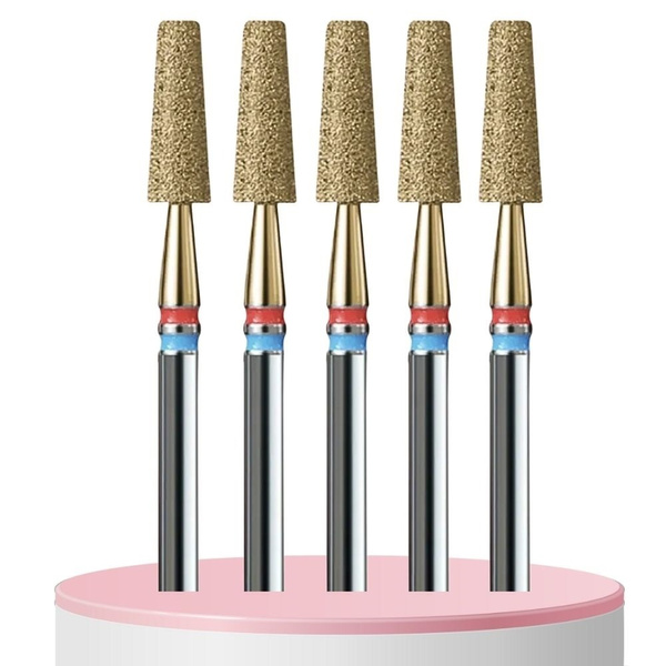 IQ Nails 2in1 Diamond Drill Bits Cut Cone 3.1mm 5 pcs