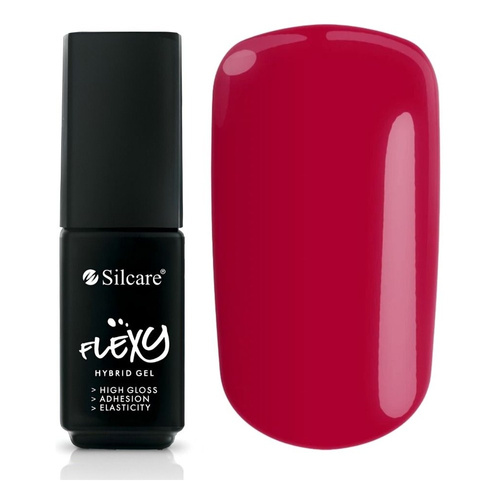 Silcare Flexy lakier hybrydowy UV/LED 12 Deep Raspberry 4.5g