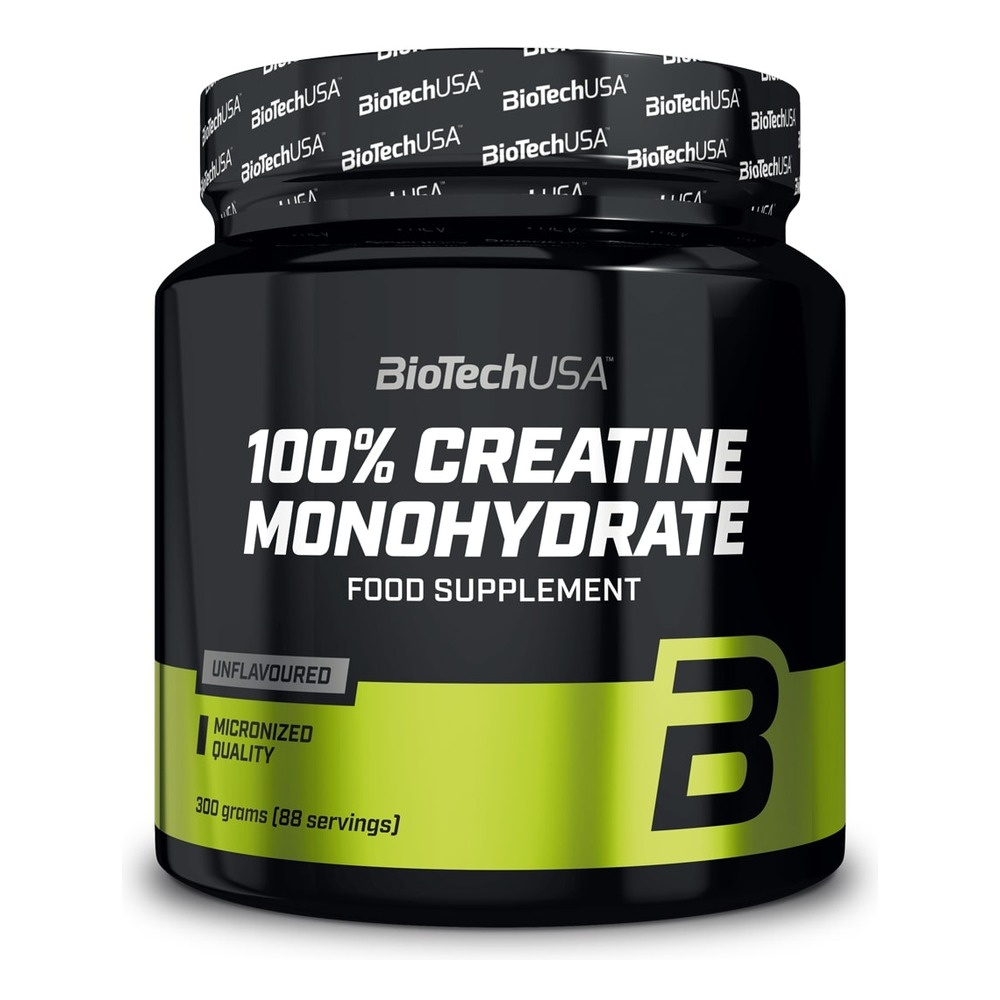 BioTechUSA 100% Creatine Monohydrate, Unflavoured 300g