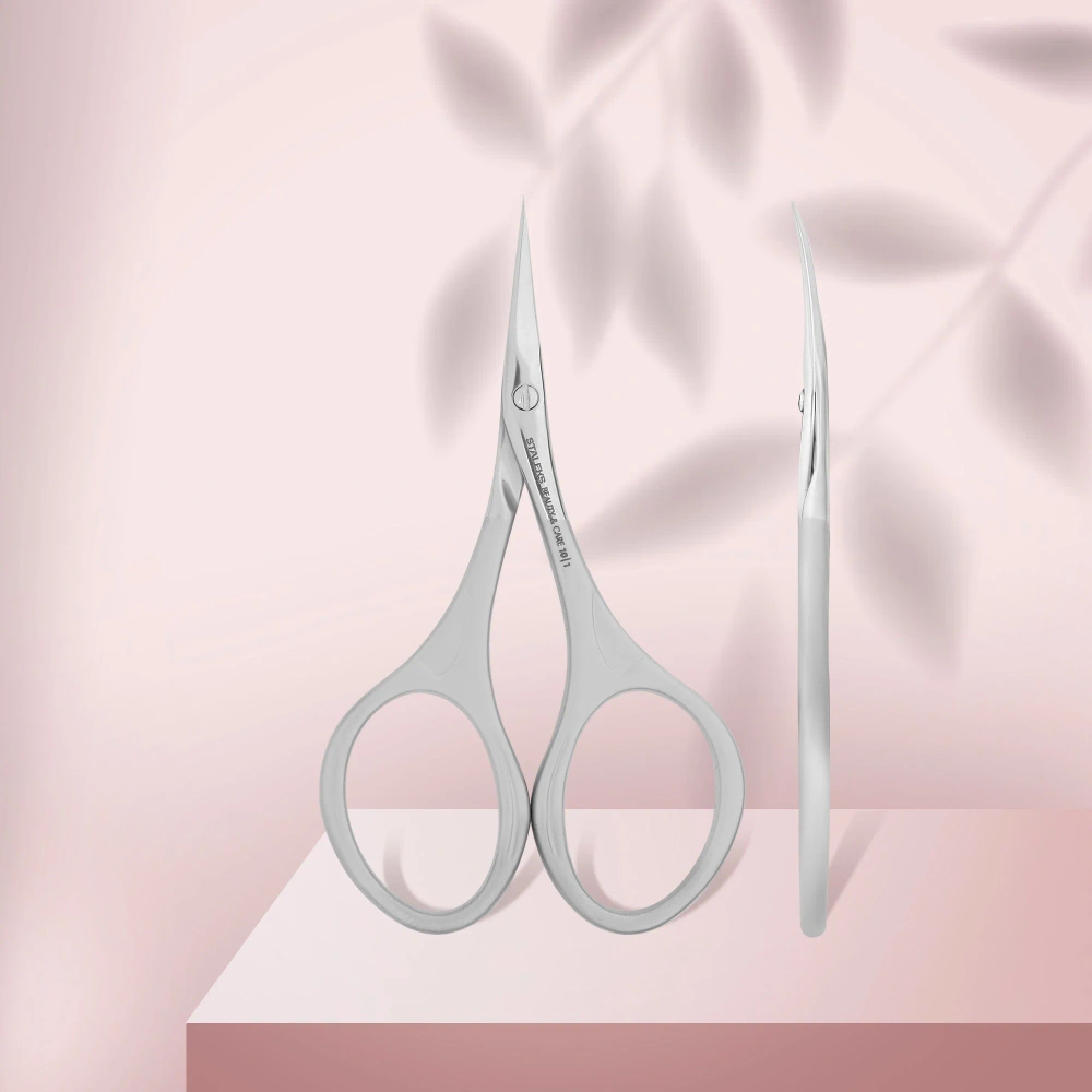 Staleks Beauty & Care 10 Type 1 Cuticle Scissors Ergonomic Matte Finish SBC-10/1 20 mm