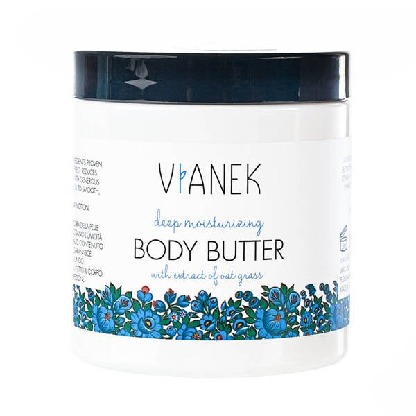 VIANEK Moisturizing Body Shea Butter For Dry, Very Dry Sensitive Skin 250ML