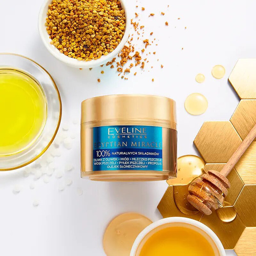 Eveline Egyptian Miracle Wielofunkcyjny Krem-Ratunek do Twarzy Ciała i Włosów 40ml