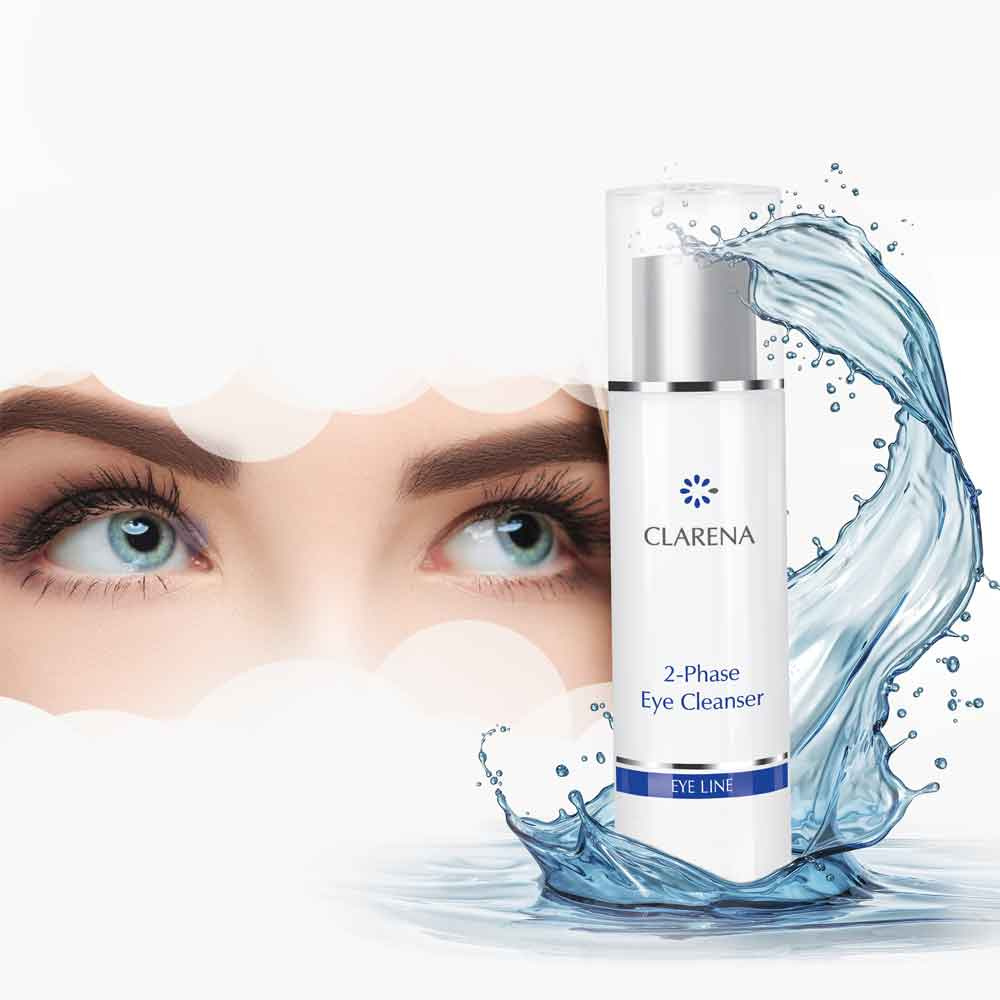 Clarena Eye Line 2 Phase Eye Cleanser Make-up Removal for Sensitive Skin 200ml