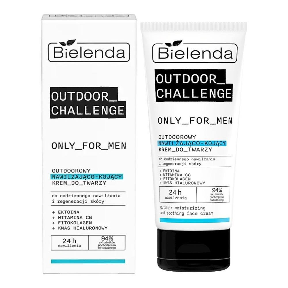 Bielenda Only for Men Outdoor Challenge Outdoor Moisturizing Soothing Face Cream for Day and Night 50ml