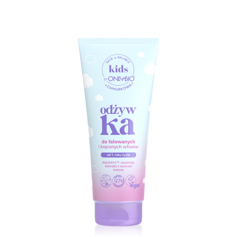 OnlyBio Hair in Balance Kids Chmurkowa Conditioner for Wavy and Curly Hair 200ml