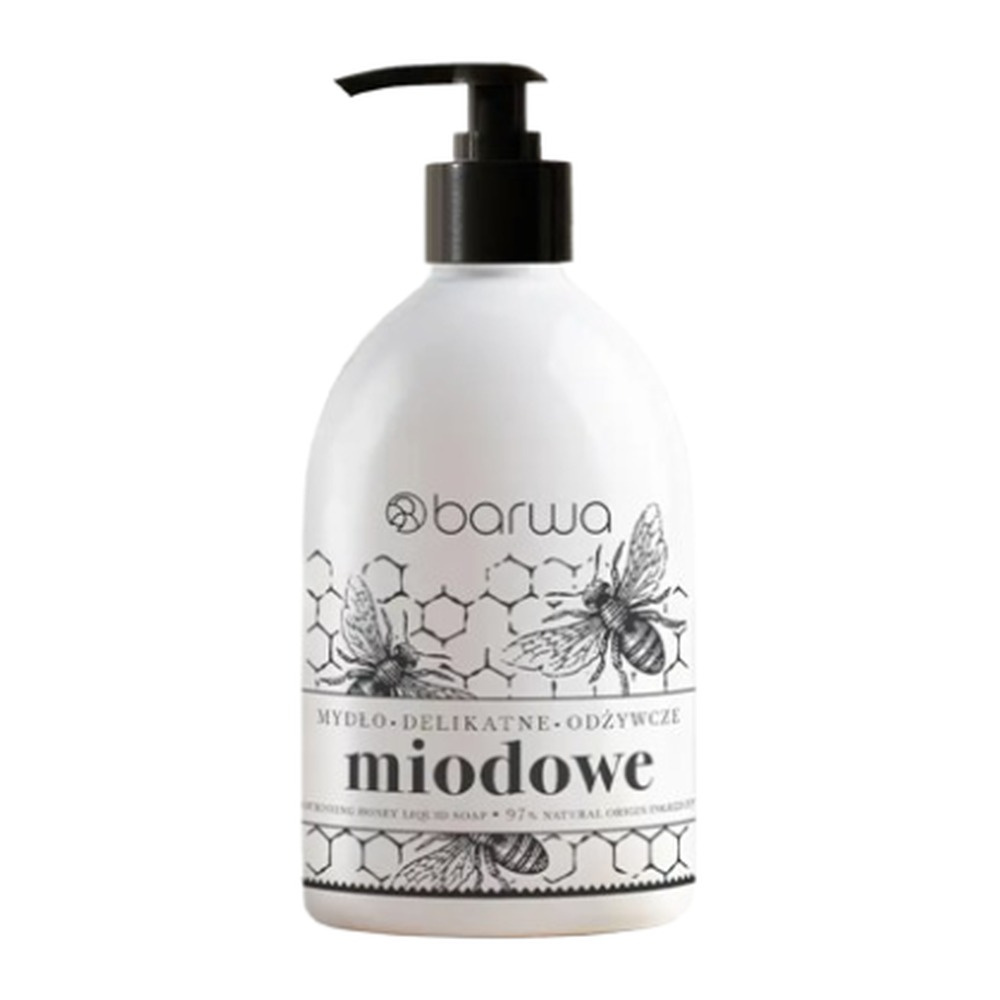 Barwa Pure Calm Nourishing Honey Liquid Soap for Dry Skin 450ml