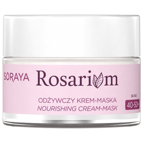 SORAYA Rosarium Różany Krem - maska odżywczy 40 - 50 + na noc, 50ml