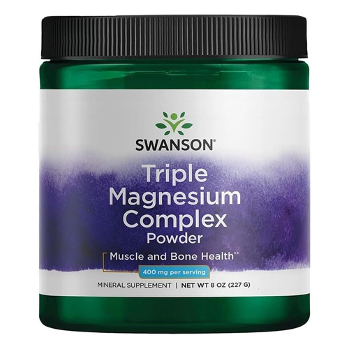 Swanson Triple Magnesium Complex Powder 400mg 227g