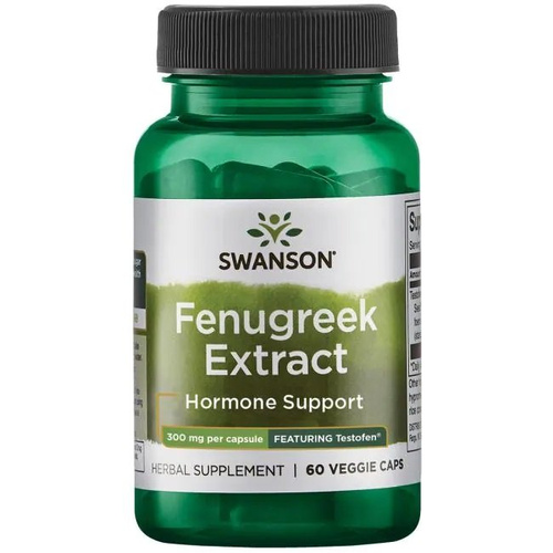 Swanson Fenugreek Extract 300mg 60 Vcapsules