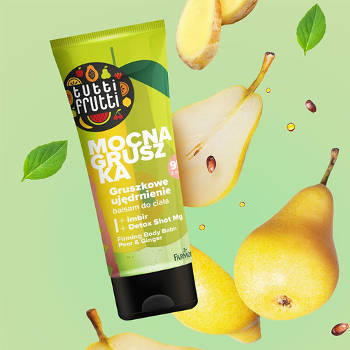 Tutti Frutti Mocna Gruszka Gruszkowe Ujędrnienie Balsam do Ciała 200ml