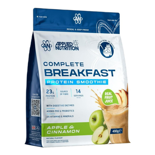 Applied Nutrition Complete Breakfast Koktajl Proteinowy Jabłko i Cynamon 490g