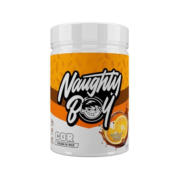 Naughty Boy Cream of Rice Chocolate Orange For Energy and Carbohydrates 1000g