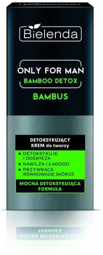 BIELENDA Only for Man BAMBOO DETOX Detoxifying face Cream 50ml