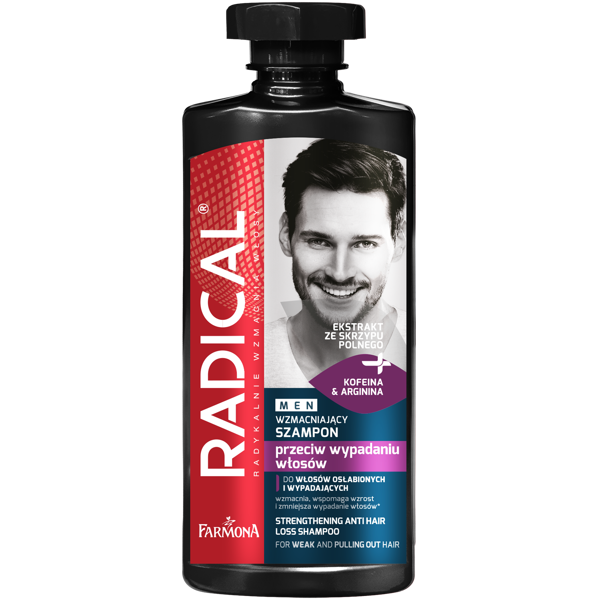 FARMONA Radical Men Szampon wzmacniający przeciw wypadaniu dla mężczyzn 400ml