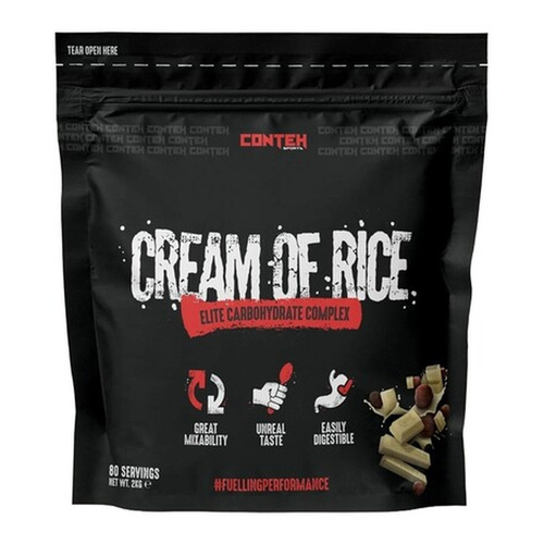Conteh Sports Cream of Rice Biała Czekolada z Orzechem Laskowym Kompleks Węglowodanów dla Sportowców 2000g
