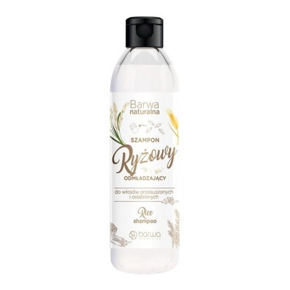 Barwa Natural Rejuvenating Rice Shampoo for Dry and Weakened Hair 300ml