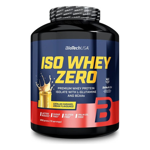BioTechUSA Iso Whey Zero, Catalan Caramel Cream 1816g