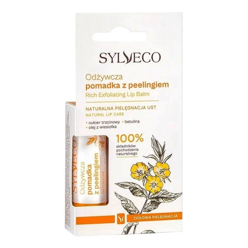 SYLVECO SYLVECO Odżywcza Pomadka Z Peelingiem 4,6g
