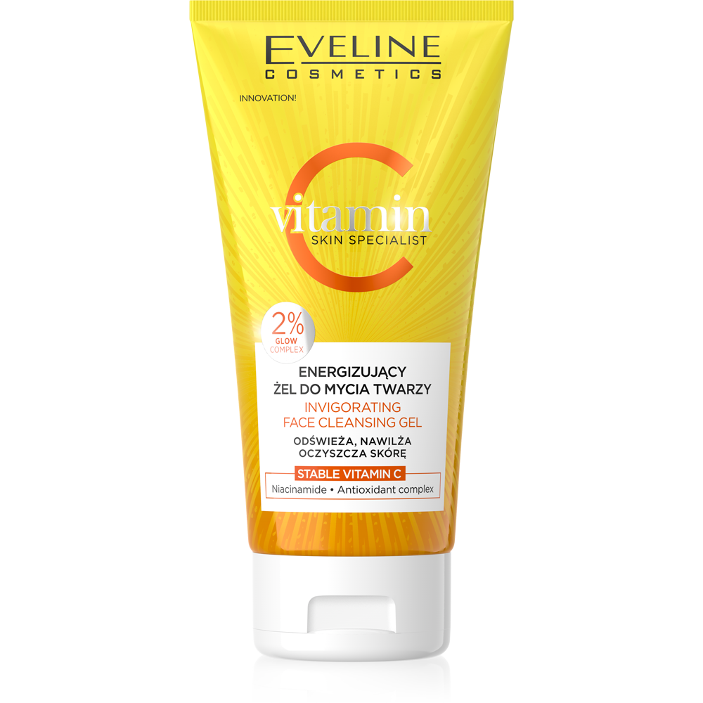 Eveline Vitamin C Skin Specialist Energizing Face Washing Gel for all Skin Types 150ml