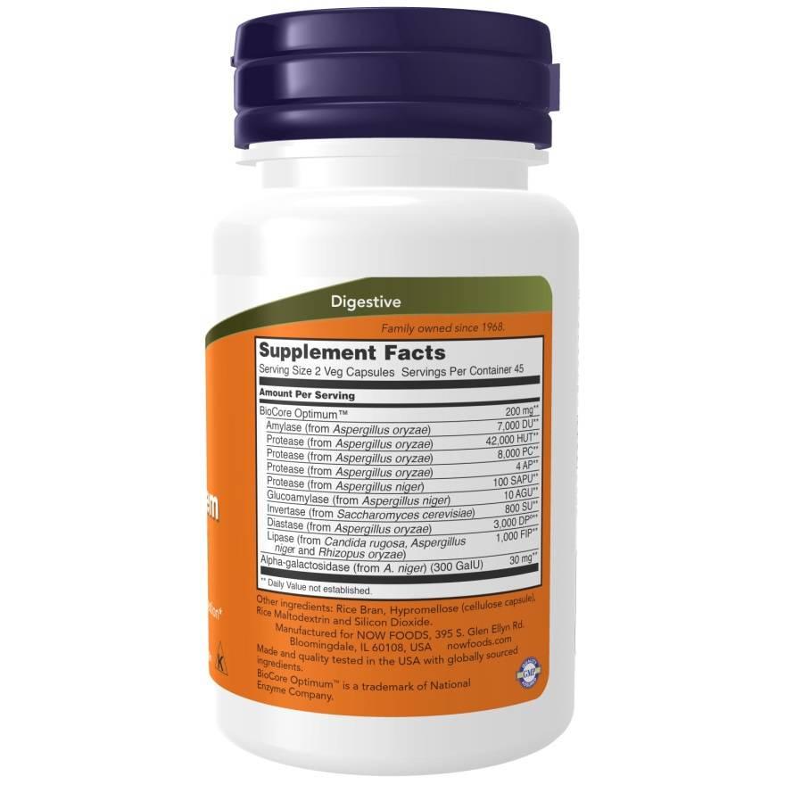 Now Foods Optimal Digestive System Supports Digestive System 90 Capsules