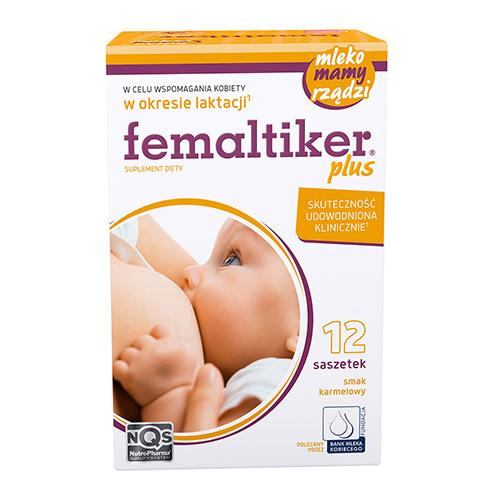 Femaltiker Plus Wspomaganie Laktacji Karmel 12 Saszetek
