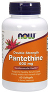Now Foods Pantethine 600mg Double Strength 60 Kapsułek