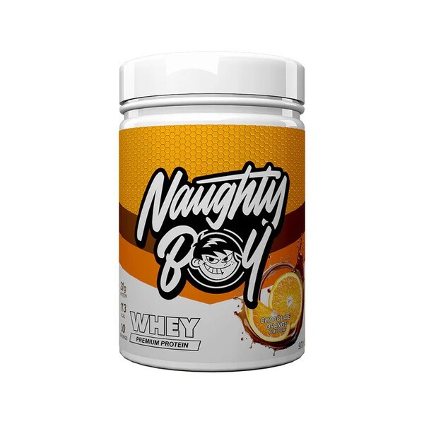 Naughty Boy Advanced Whey Protein Chocolate Orange for Muscle Growth 900g