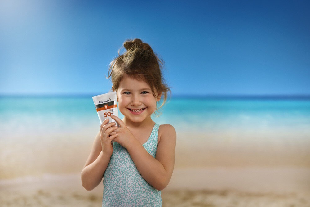 Pharmaceris S Sun Protection Cream SPF 50 For Children For Face And Body 125ml