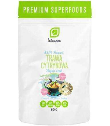 Intenson Natural Vegan Pure Lemon grass for Soup Sauces Tea Premium Superfoods 50g