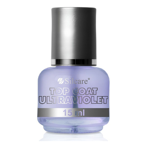 Silcare Ultraviolet nabłyszczający top do paznokci schnący na powietrzu 15ml