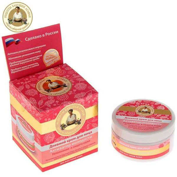 BABUSZKA AGAFIA Day Face Cream Youth Activator 100ML