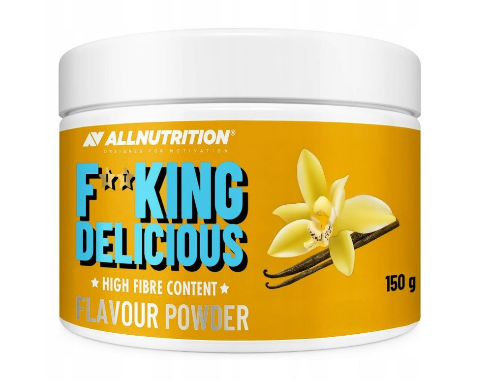 Allnutrition Fitking Delicious Flavour Powder Aromat w Proszku Waniliowy Do Potraw i Deserów 150g