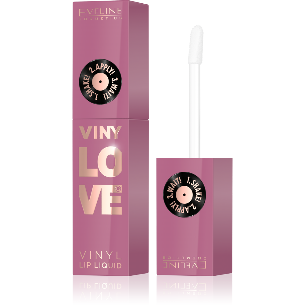 Eveline VinyLove Liquid Vinyl Lipstick with Gloss Effect No. 03 Bestie 4ml