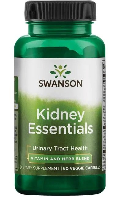 Swanson Kidney Essentials Wsparcie Układu Moczowego 60 Kapsułek