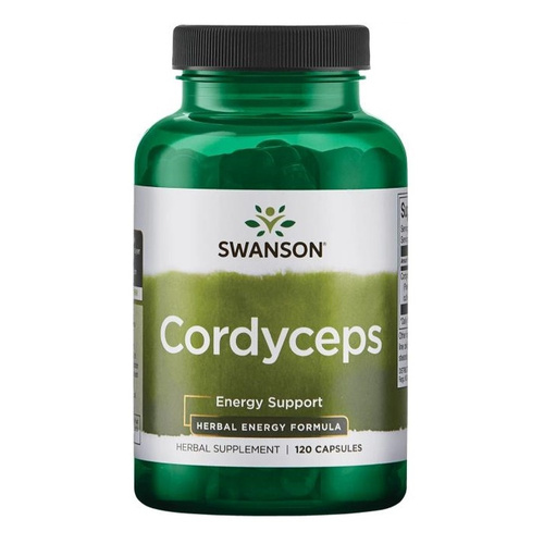 Swanson Cordyceps Supports Body Health 120 Capsules