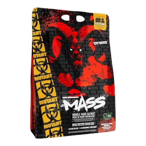 Mutant Mass Carbohydrate-Protein Supplement Chocolate Fudge Brownie 6800g
