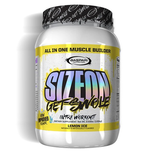 Gaspari Nutrition SizeOn Formuła Okołotreningowa z Kreatyną i Aminokwasami Cytrynowy Lód 1630g