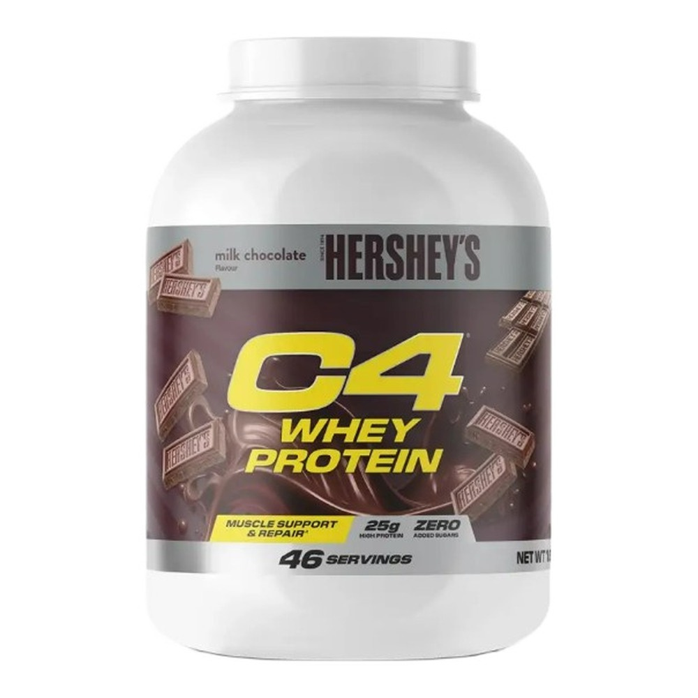 Cellucor C4 Whey Protein Białko serwatkowe w proszku, Hershey's Milk Chocolate 1610g