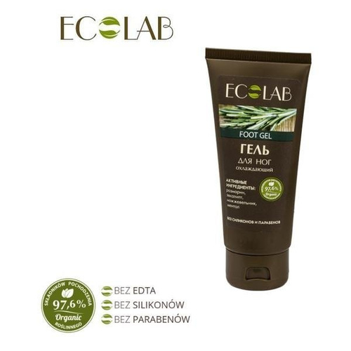 ECO LABORATORIE ŻEL do nóg – ochładzający, przeciwgrzybiczy, 100ml