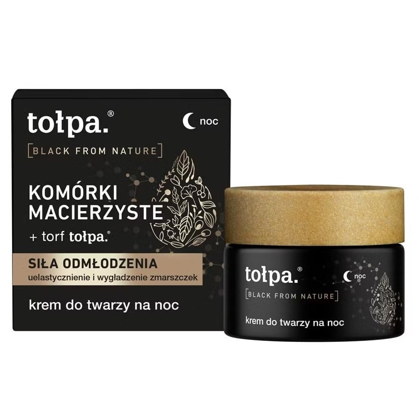 Tołpa Black From Nature Regenerujący Krem na Noc 50ml