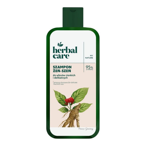 Herbal Care Regenerating Ginseng Shampoo for Fine and Delicate Hair 330ml
