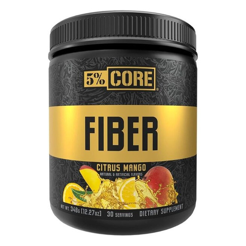 5% Nutrition Fiber - Core Series Fibre Powder Citrus Mango 348g