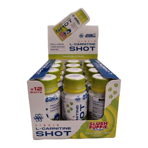 Applied Nutrition Liquid L-Carnitine Shot Slush Puppie Twisted Citrus 12x60ml