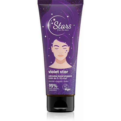 Stars from the Stars Violet Star Odżywka Koloryzująca Odcień Fioletowy 50ml