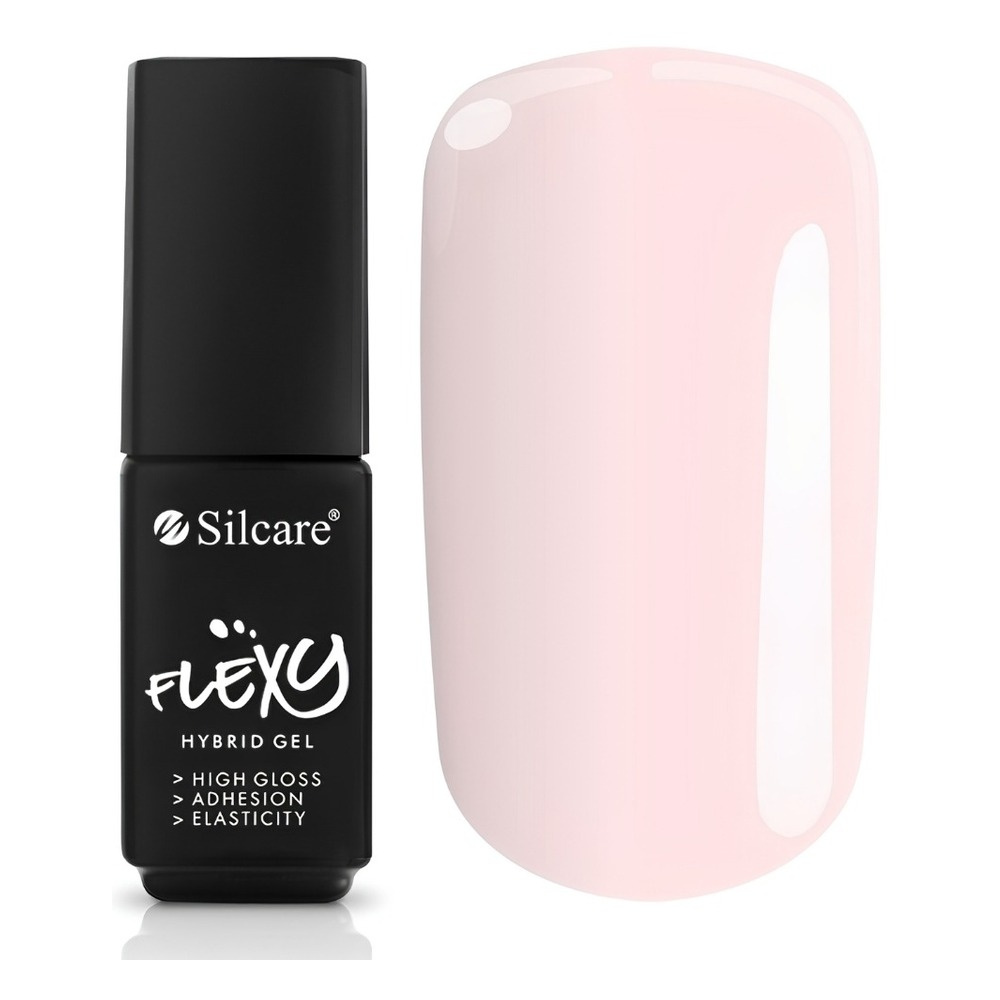 Silcare Flexy UV/LED Hybrid Nail Polish 177 Frosted Pink 4.5g