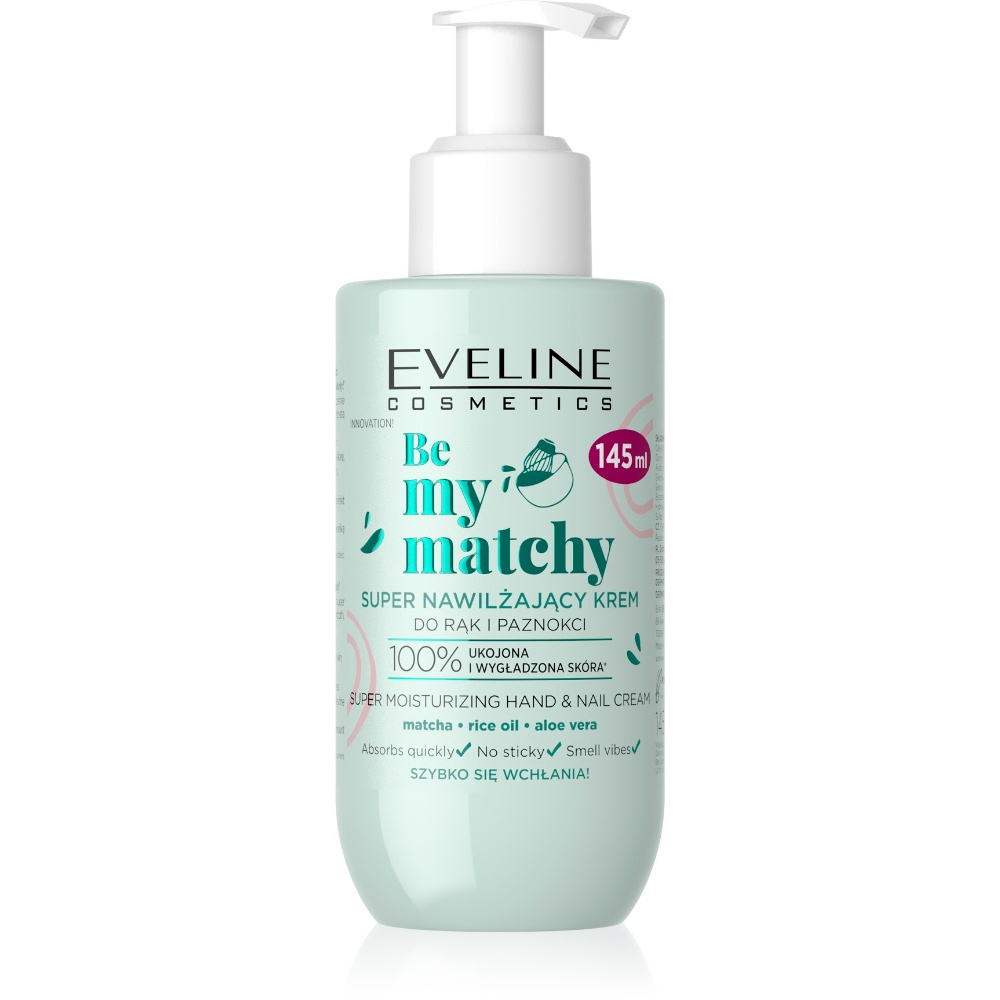 Eveline By My Matchy krem do rąk i paznokci super nawilżający 145 ml