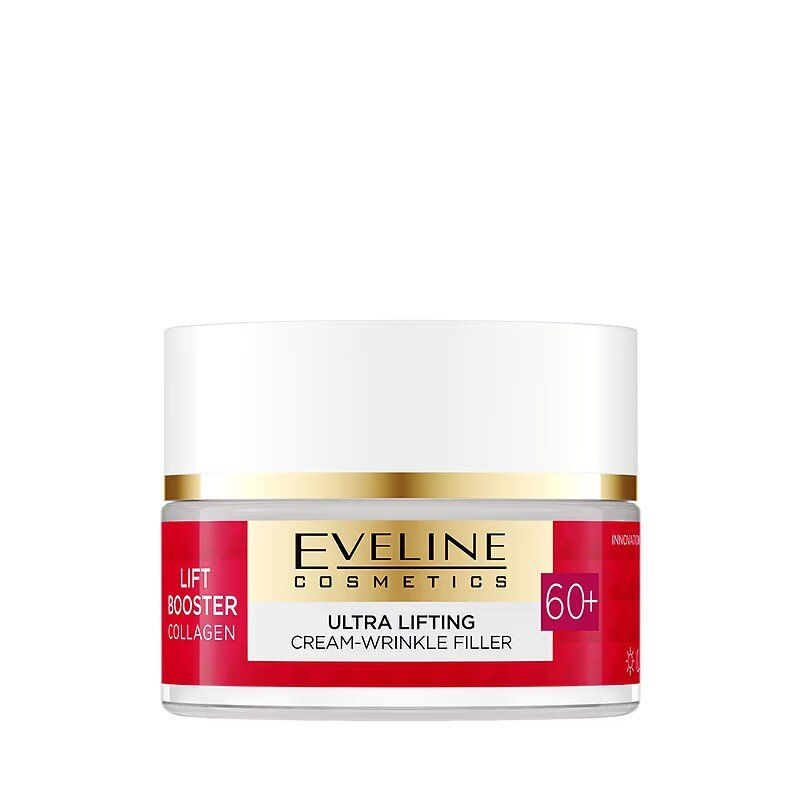 Eveline Lift Booster Collagen Ultra Lifting Cream-Wrinkle Filler 60+ for Day and Night 50ml