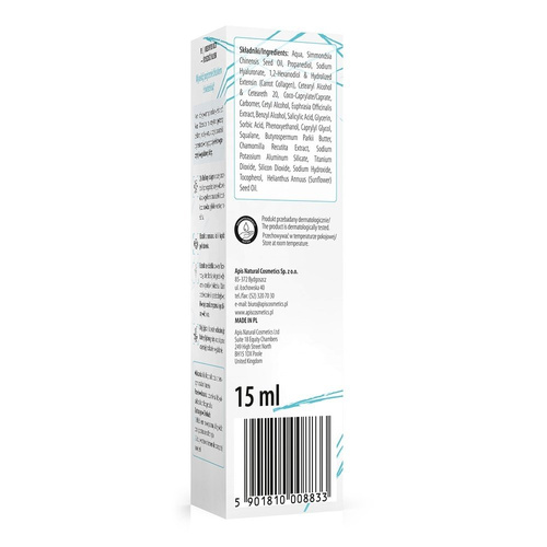 Apis Natural Slow Aging Step 1 Eye Cream Freshness and Glow 15ml
