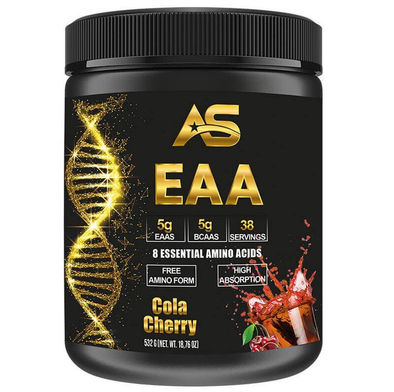 American Supps EAA Essential Amino Acids Powder for Muscle Growth Cola Cherry 532g